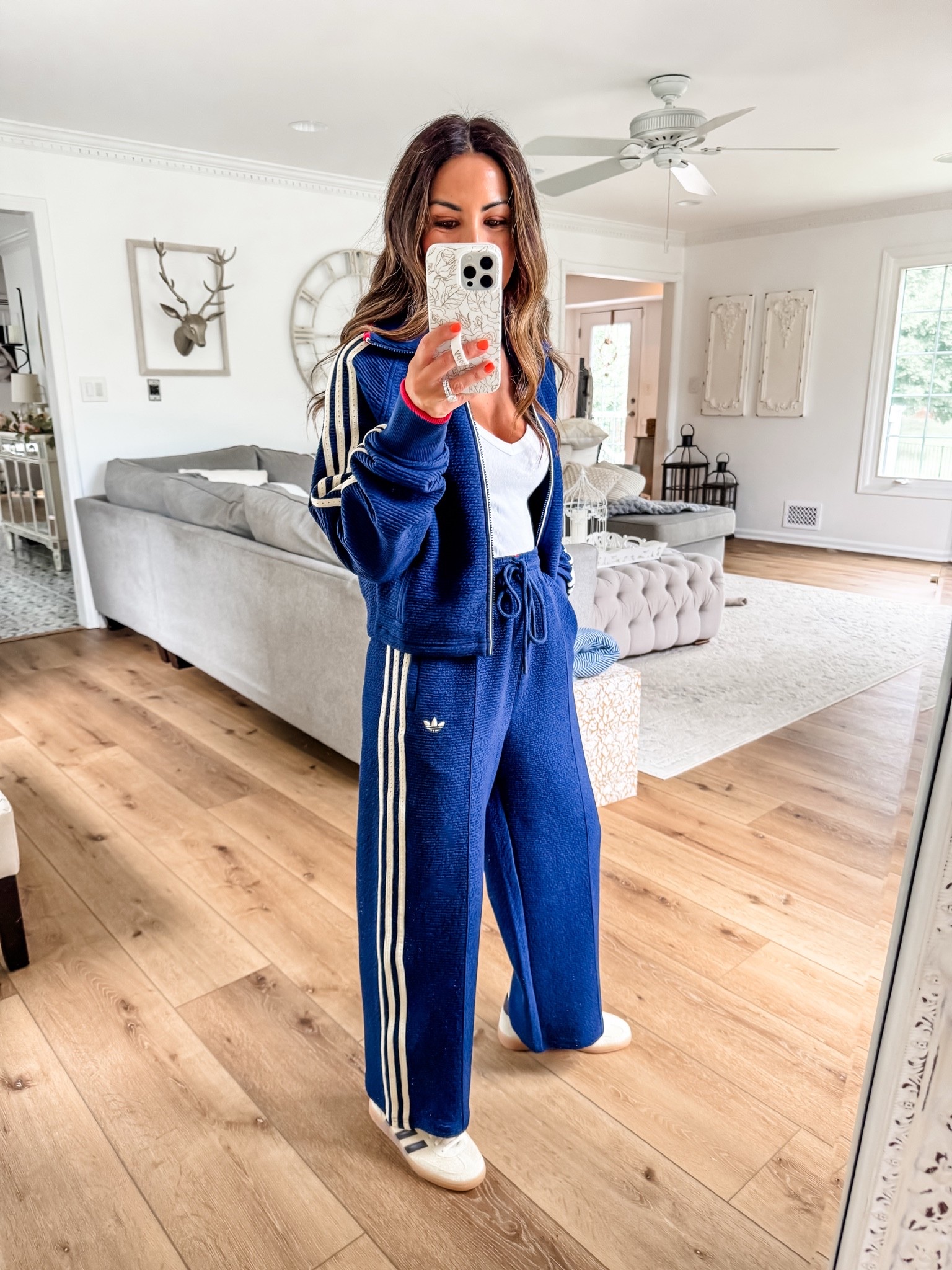 Small jacket. Pants small. Sneakers size down half. @adidas #adidaspartner #createdwithadidas

#LTKOver40 #LTKPetite