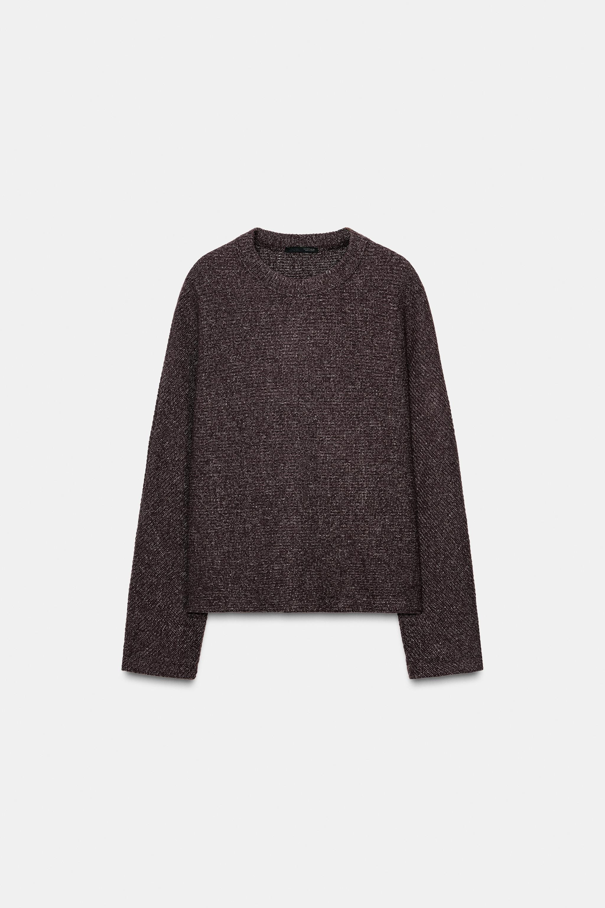 SOFT LONG SLEEVE SWEATSHIRT | Zara UK