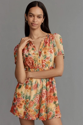 The Somerset Romper: Chiffon Edition | Anthropologie (US)
