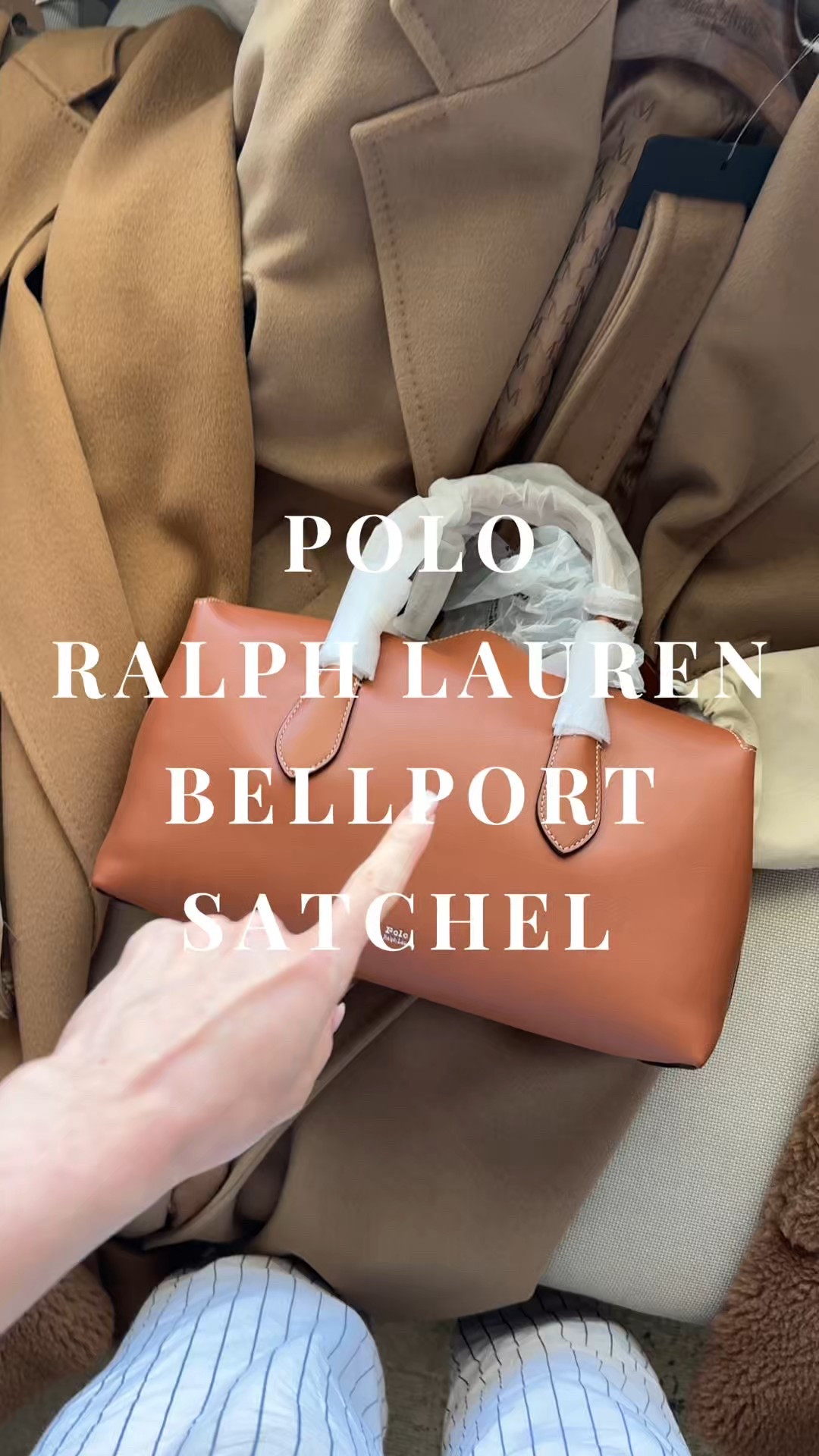 Polo Ralph Lauren Bellport satchel: I want to love her but she’s going back. 🤫On sale at Neiman Marcus rn. 

#LTKFallSale #LTKSeasonal #LTKItBag