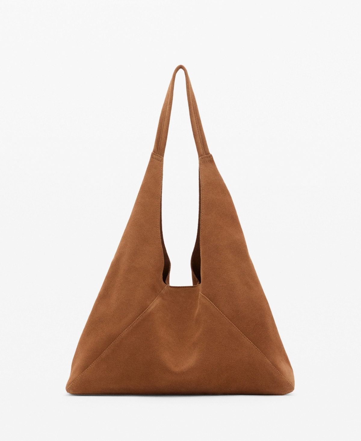 Mango Women's Suede Shoulder Bag - Leather | Macy's