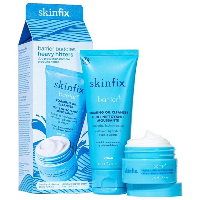 Barrier Buddies: Heavy Hitters hydration set for dry + sensitive skin - Skinfix | Sephora | Sephora (CA)