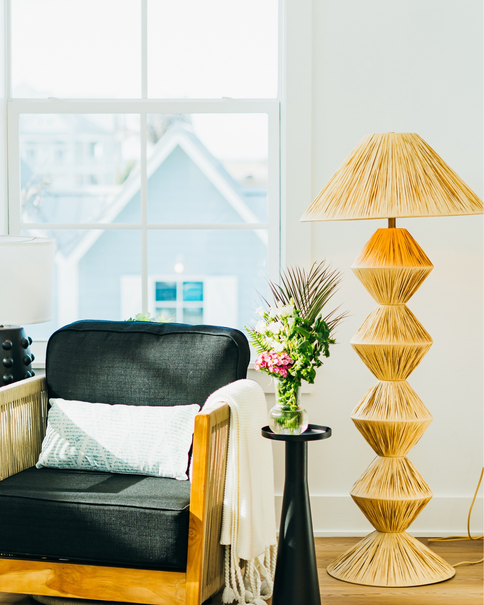 Obsessed with every detail in this photo—the swivel chair, lamp, wall art, and drink table all come together perfectly! #HomeDecor #InteriorDesign #CozyCorner #LivingRoomInspo #HomeDecor #DesignDetails #FurnitureFinds #StyleInspo #HomeInspiration #TargetHome



#LTKHome