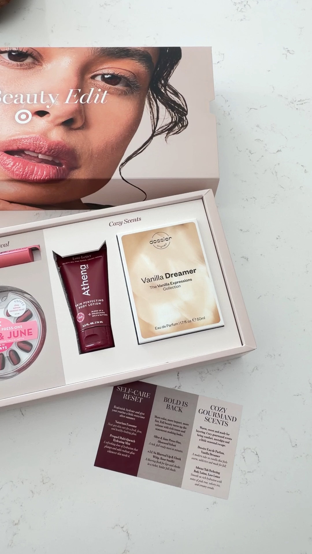 The fall beauty edit with @Target 🤎
So many goodies for self care and beauty essentials! 
#beautyedit #target #oliveandjune #pressonnails #athena #skincare #beautyessentials #bodylotion #perfume #faceserum #elf

#LTKselfcare #LTKBeauty #LTKmomlife