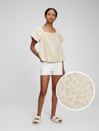 Flutter Sleeve Top | Gap (US)