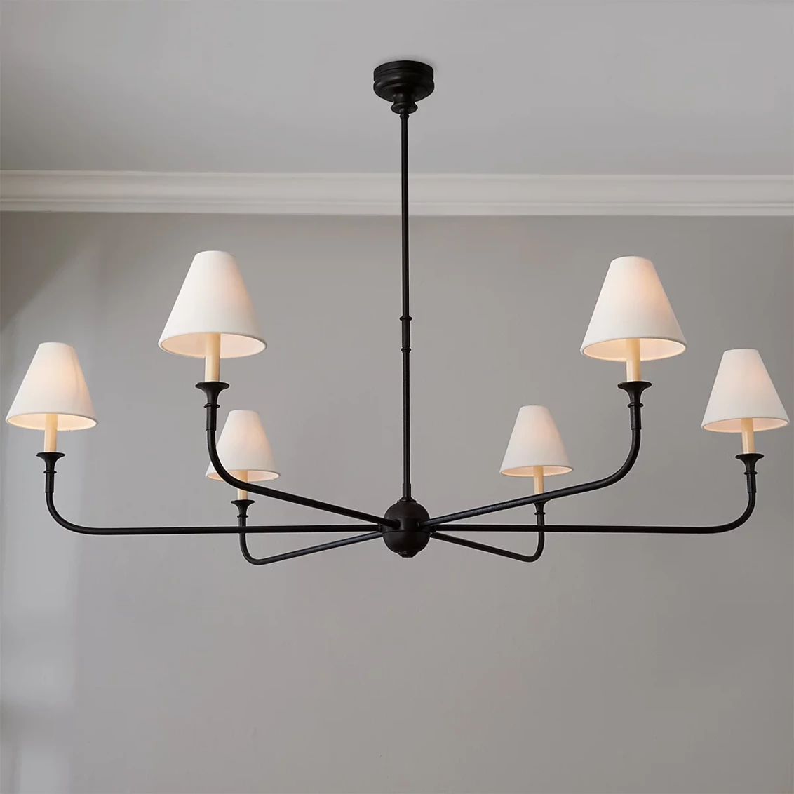 Slim Shaded Chandelier - Large | Shades of Light