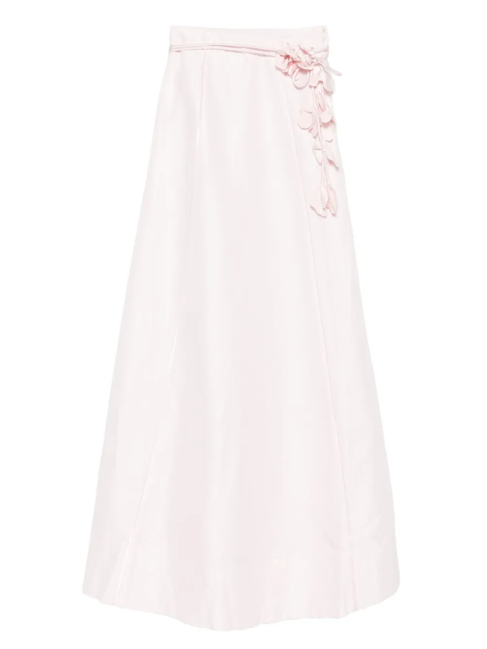 Aje floral-embellished Midi Skirt | Pink | FARFETCH | Farfetch Global