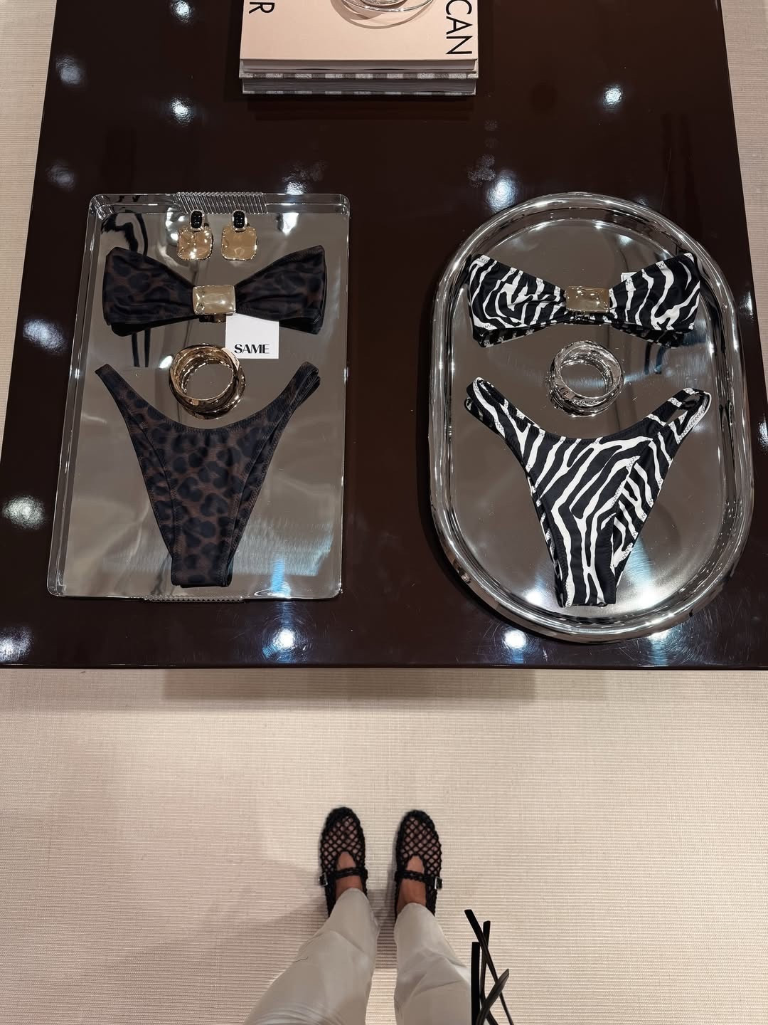 Looove the animal print on these bikinis 🦓🐆

#LTKSeasonal #LTKgrwm #LTKootd