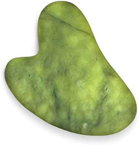 Sage Owl Gua Sha Real Jade Face Sculpting Tool - For, Lympathic Drainage, Aging, Pain, Puffiness,... | Amazon (US)