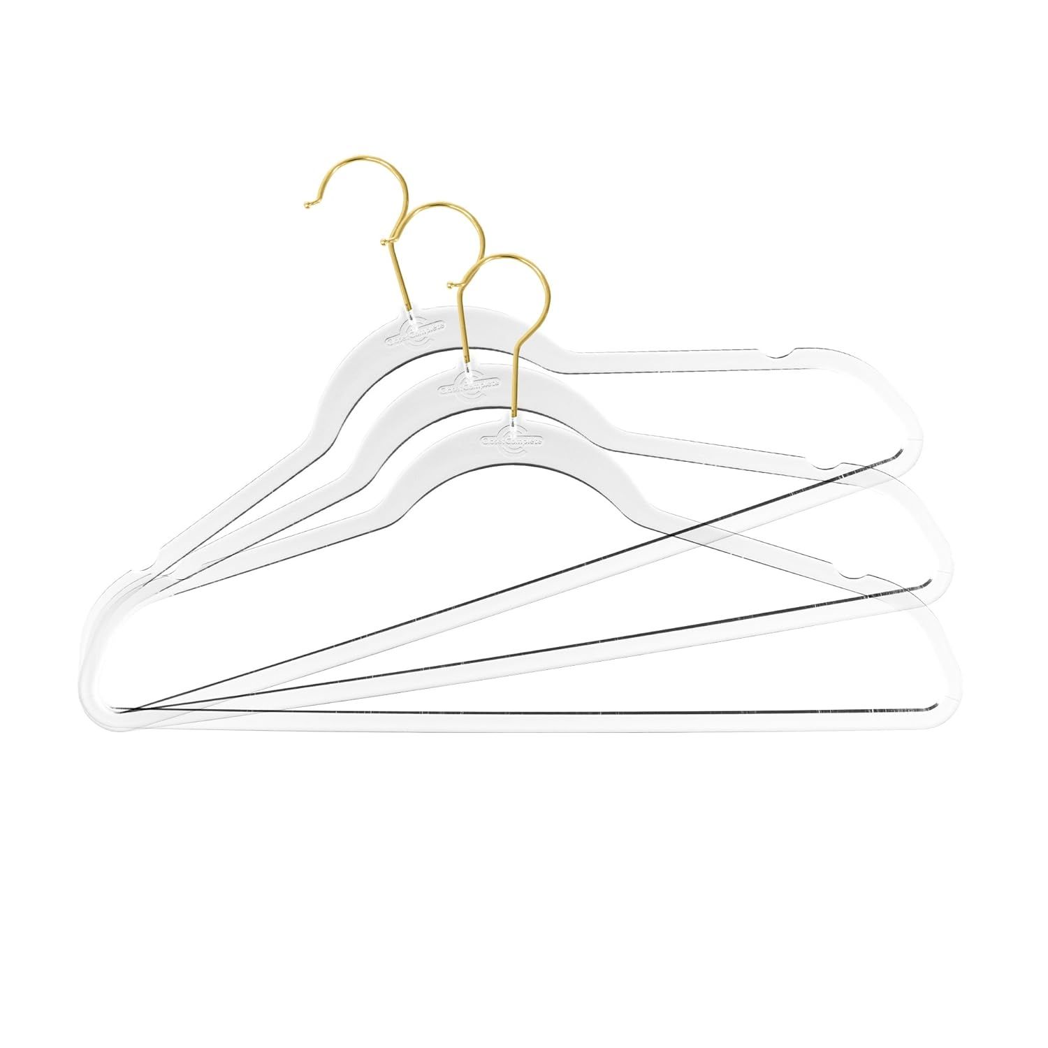 NEW EXCLUSIVE INNOVATION by Closet Complete: COMPLETELY CLEAR, Space Saving, INVISIBLE HANGERS, U... | Amazon (US)