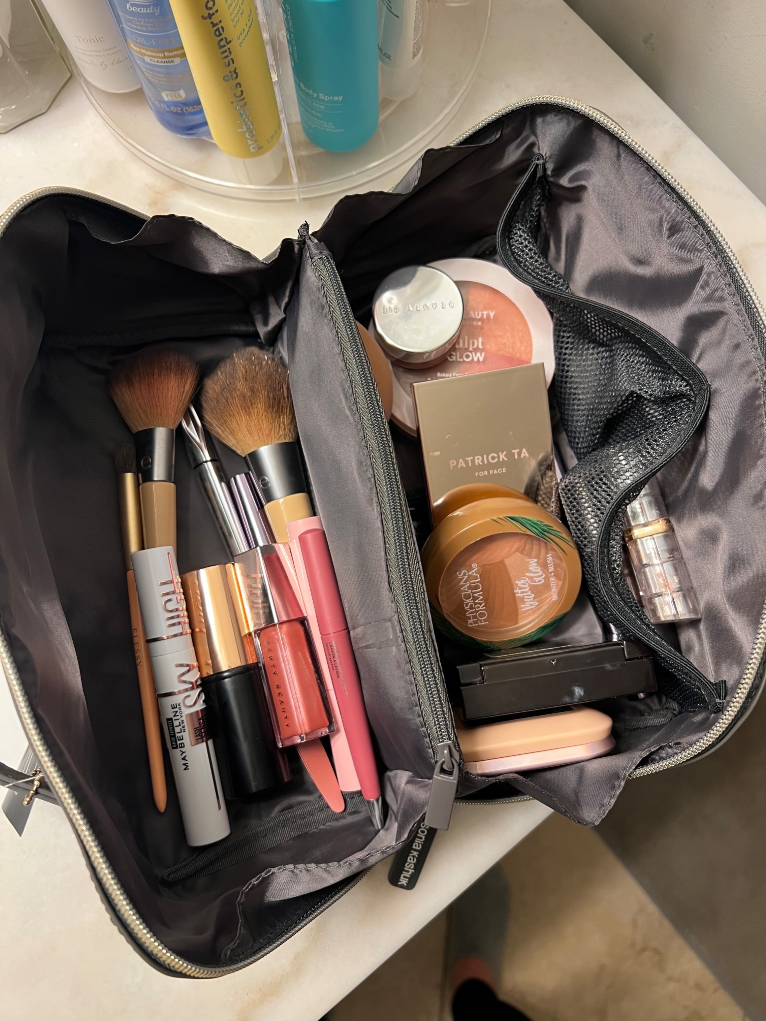 $20 super roomy make up bag! 