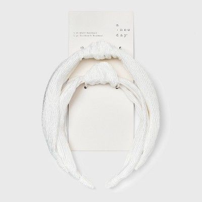 Top Knot Headband Set 2pc - A New Day™ | Target