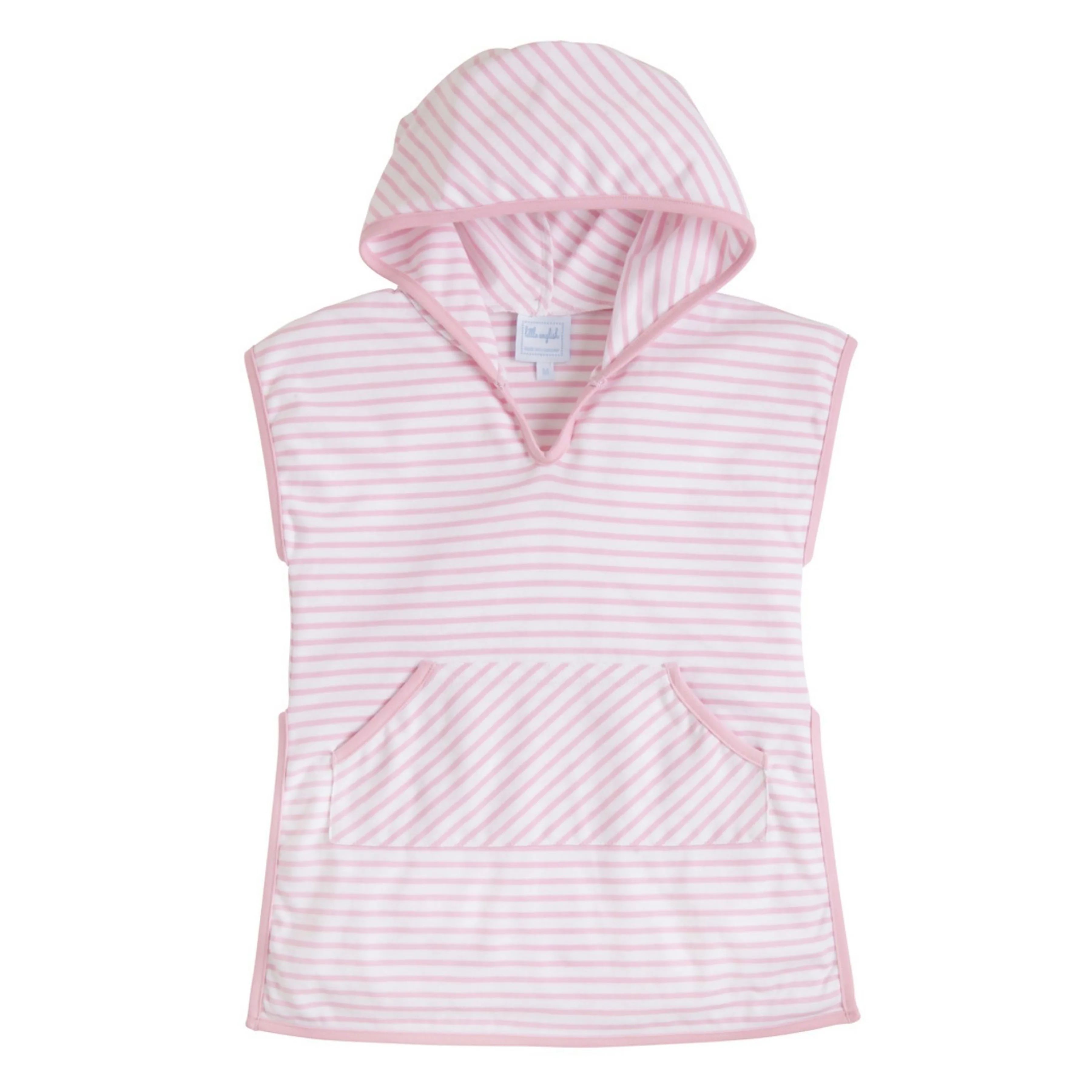 Pink Toddler Swim Pullover - Girls Beach Popover | Little English