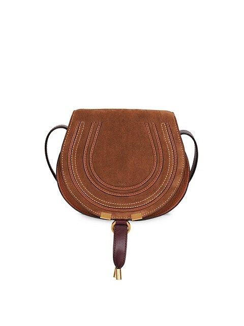 Small Marcie Suede Saddle Bag | Saks Fifth Avenue