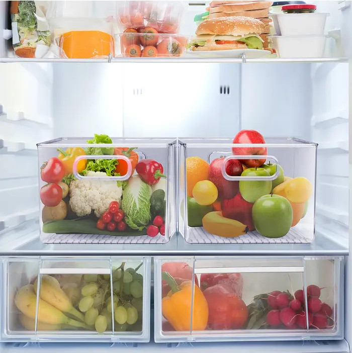 Clear Storage Bins - Pack of 4 | Nordstrom Rack