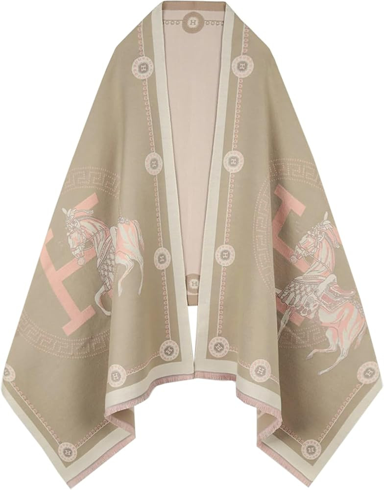 Women's Reversible Pashmina Shawl Wrap for Women Big Scarf Holiday Gifts With Gift Box | Amazon (US)