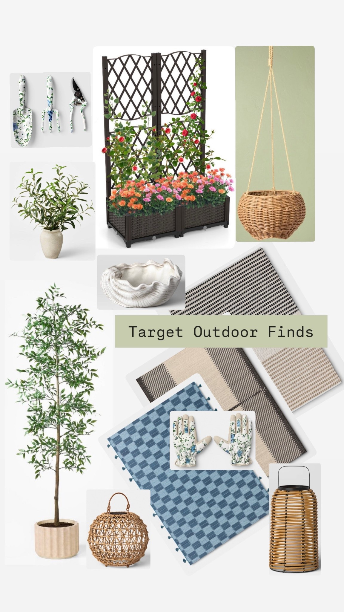 I’m ready for all things outdoors! Targets new arrivals are patio worthy. #outdoordecor #outdoorrugs #target #gardeningg

#LTKSaleAlert #LTKHome #LTKSeasonal