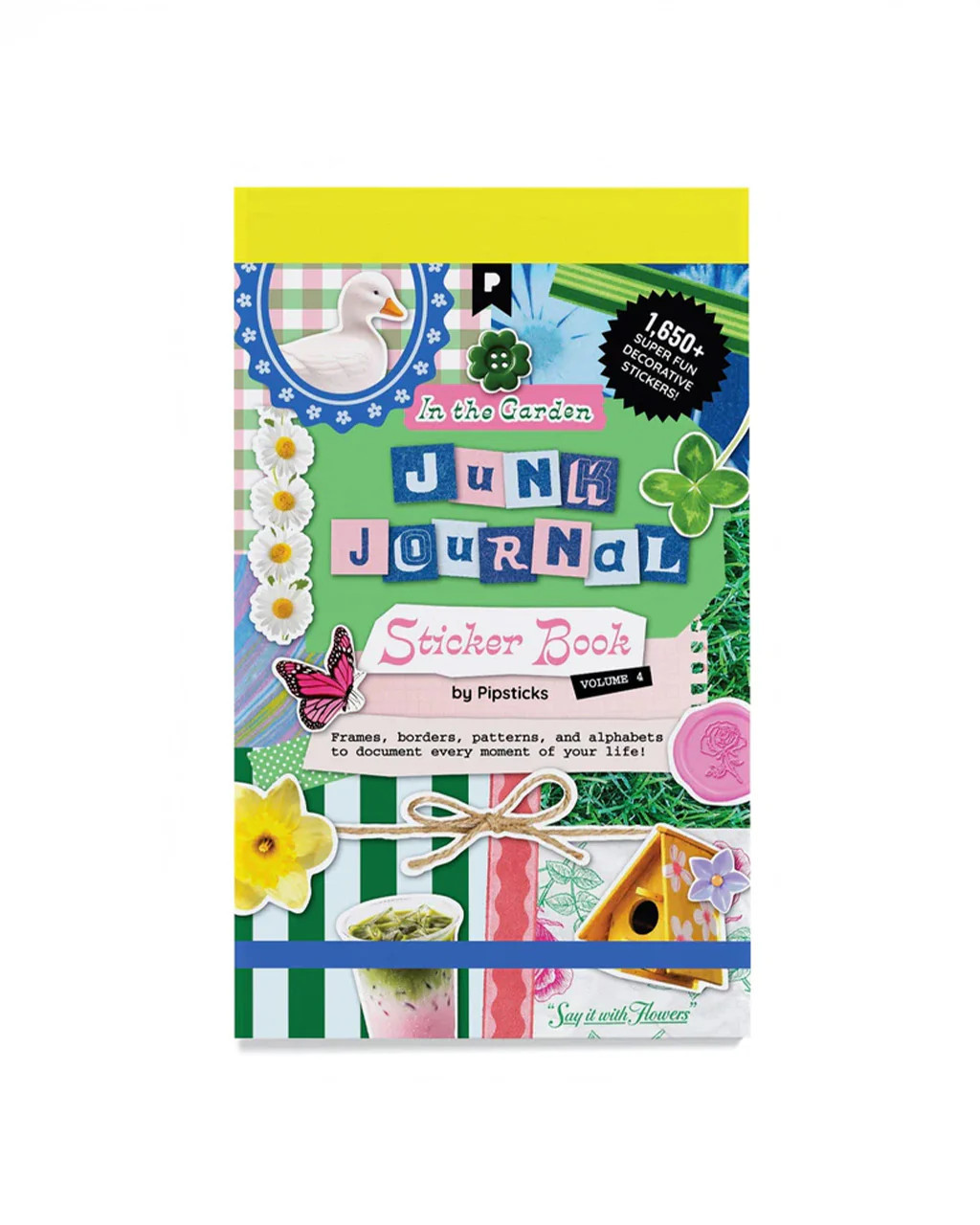 In The Garden Junk Journal Sticker Book | ban.do
