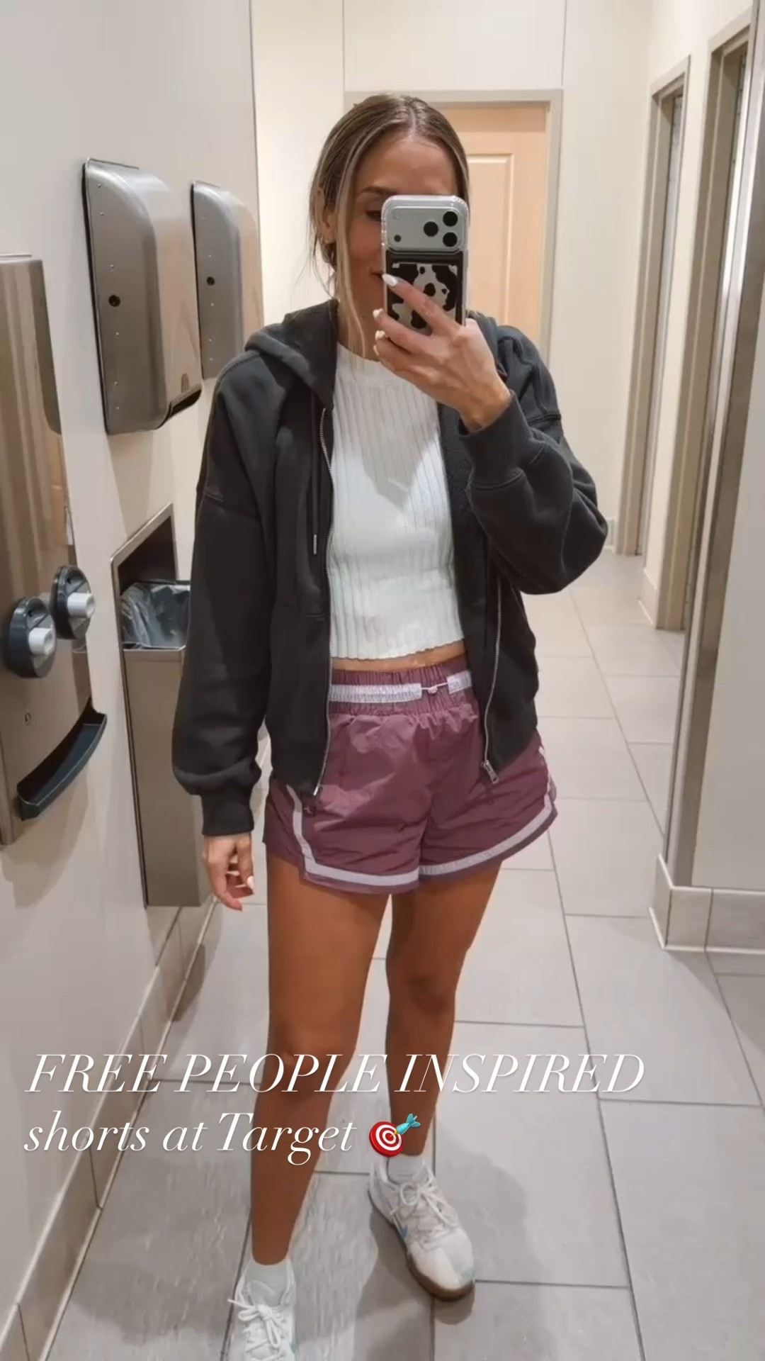 Free People inspired shorts at Target for way less 🙌🏼

Wearing my tts / small in everything 🤍

Tank top is old Aerie that is sold out

#LTKActive #LTKFindsUnder50 #LTKfitnessgoals