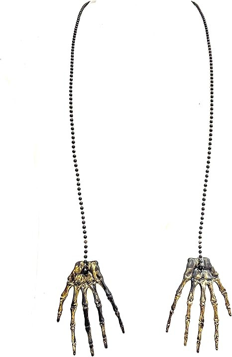 8 Pcs Halloween Pirate Skull Necklaces Pirate Festival Beads Necklaces Halloween Dress Up Party F... | Amazon (US)