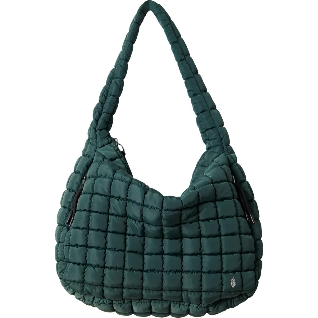 Free People FP Movement Quilted Carryall Bag in Evergreen at Nordstrom | Nordstrom