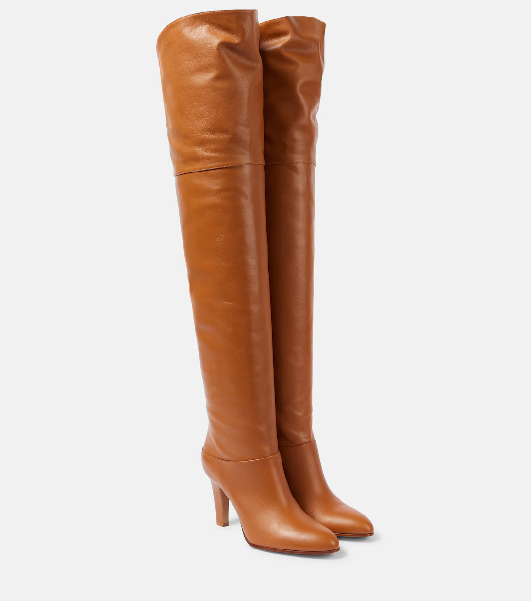 Eve leather over-the-knee boots | Mytheresa (US/CA)