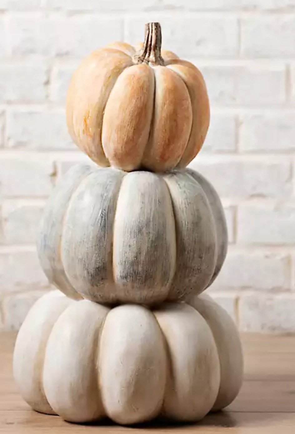 Multicolored three stacked pumpkin decor

#LTKhome #LTKSeasonal #LTKunder100