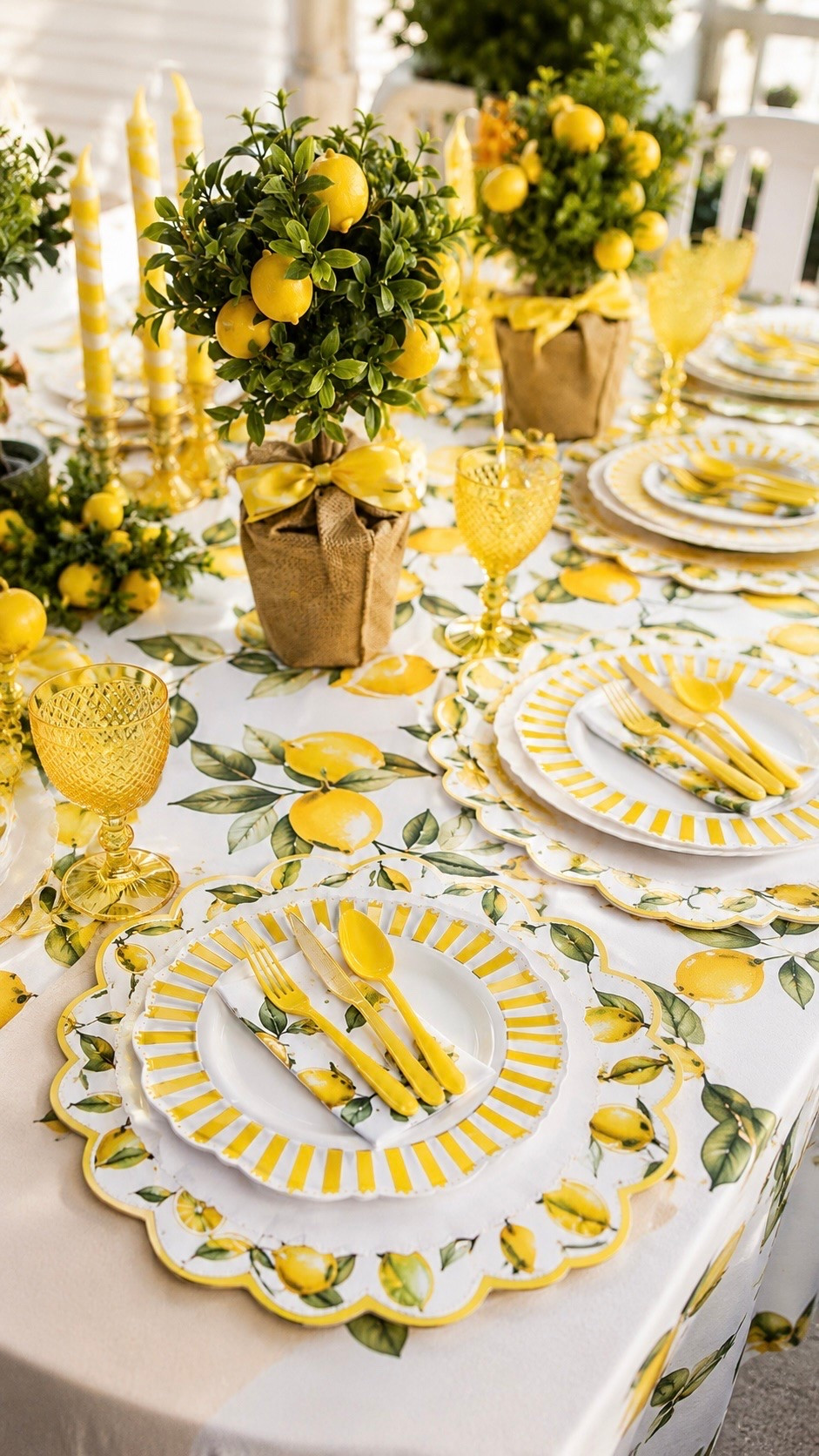 When life gives you lemons… wear theme, drink theme, design with them! Pretty Summer party theme: Lemons!!!

#LTKHome #LTKSeasonal #LTKOver40