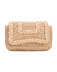 Raffia Design Shoulder Bag | Handbags | Marshalls | Marshalls