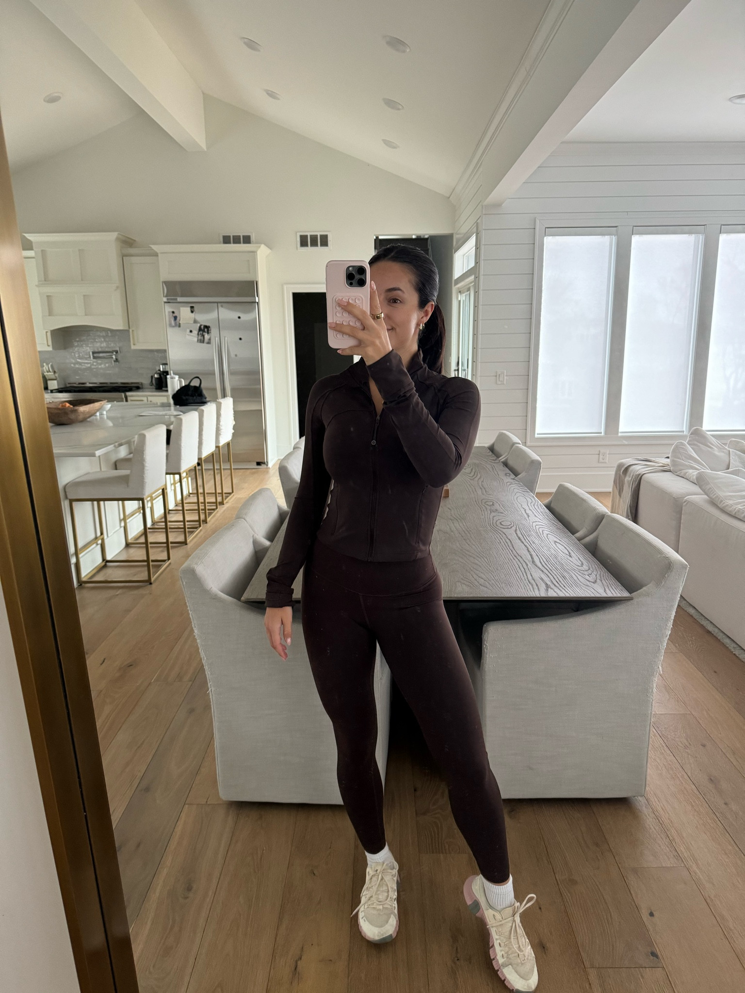 Workout outfit of the day - I love monochromatic moment & my fav lifting shoes as always 

#LTKStyleTip #LTKFitness #LTKShoeCrush