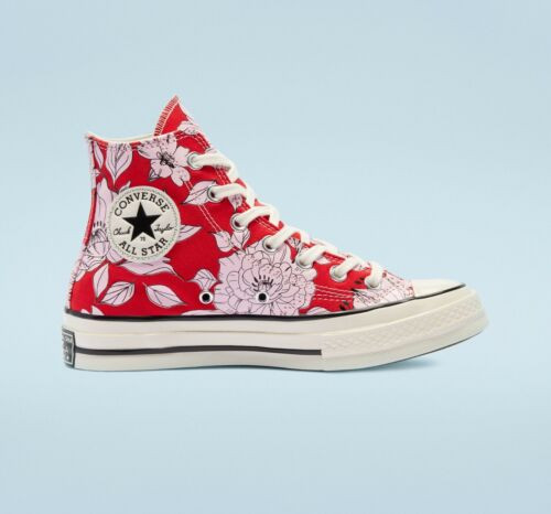 Women Converse Chuck 70 Vintage Floral Hi Top, 568373C Multi Sizes Uni Red/Cherr  | eBay | eBay US