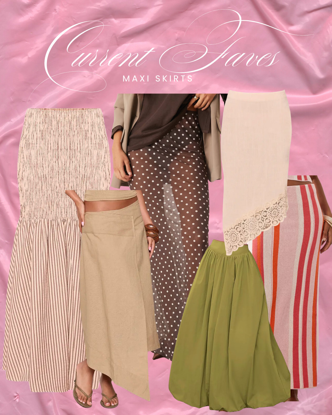 Maxi skirts for the summer for the girks! 

 #LTKootd #LTKmomlife #LTKMidsize
