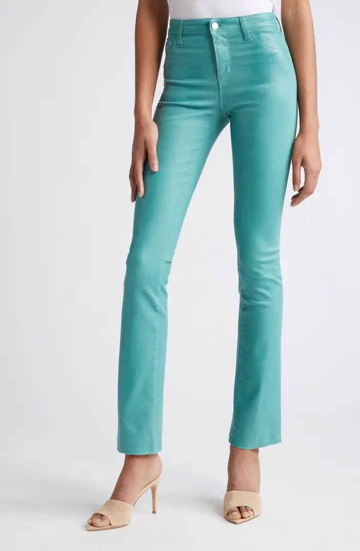 L'AGENCE Ruth High Waist Straight Leg Pants | Nordstromrack | Nordstrom Rack