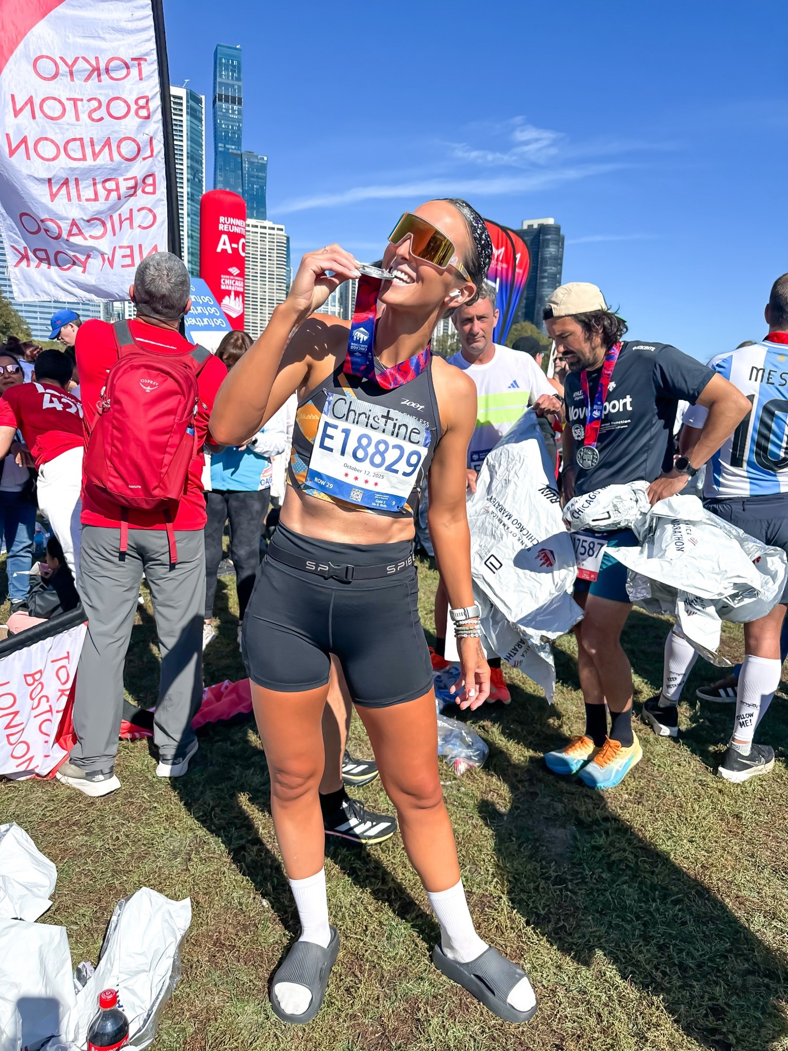 Everything I wore for the Chicago Marathon!