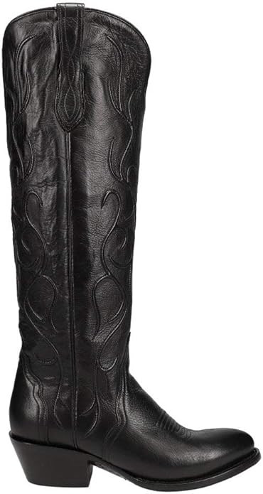 Lucchese Women's Peri Western Boot Round Toe | Amazon (US)