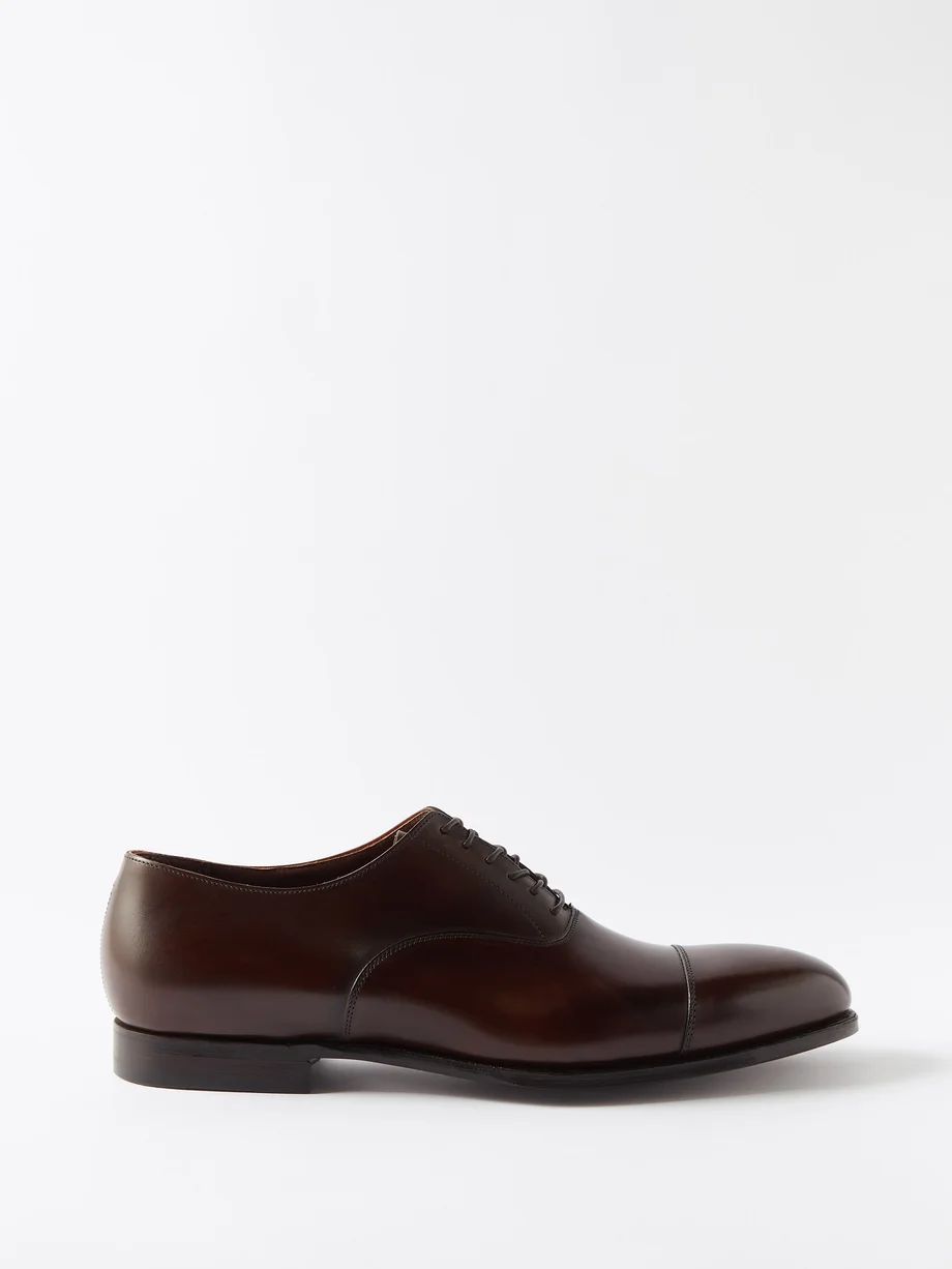 Lonsdale leather Oxford shoes | Crockett & Jones | Matches (US)