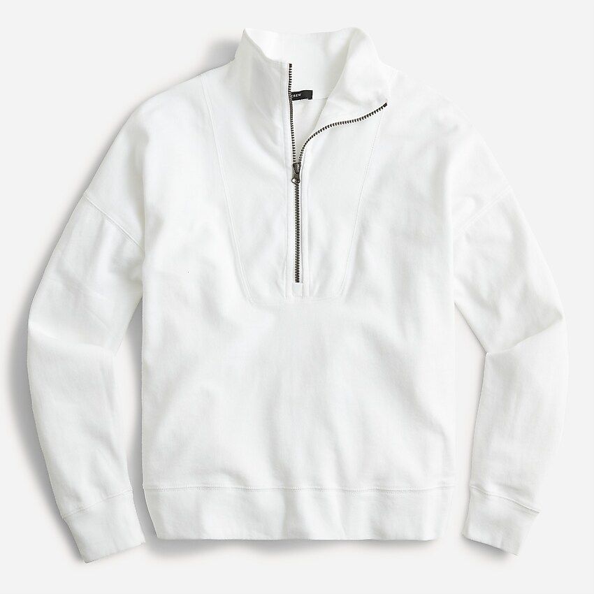 Magic Rinse™ half-zip sweatshirt | J.Crew US