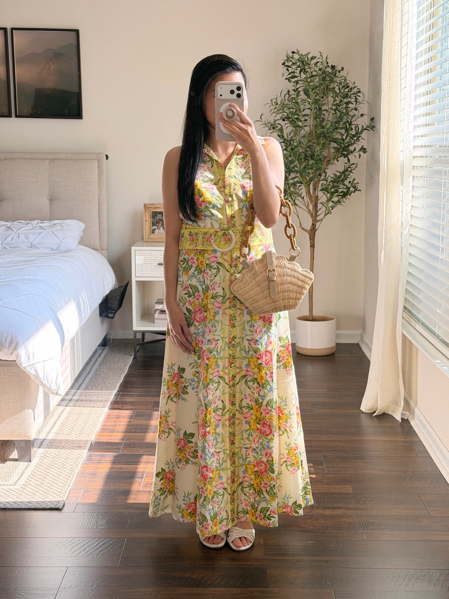 Such a fun summer vacation dress! 💛 The bright yellow floral print feels so cheerful and elegant for so many occasions. 🌼 I love the halter neckline and flattering belted waist—it gives such a polished, feminine look for resort dinners, brunch, or a tropical getaway. ☀️ Definitely one of those dresses that instantly makes you feel like you’re on vacation. Linked it here! ✨ #summerdress #vacationstyle #summerfashion

#LTKPetite #LTKSaleAlert #LTKootd