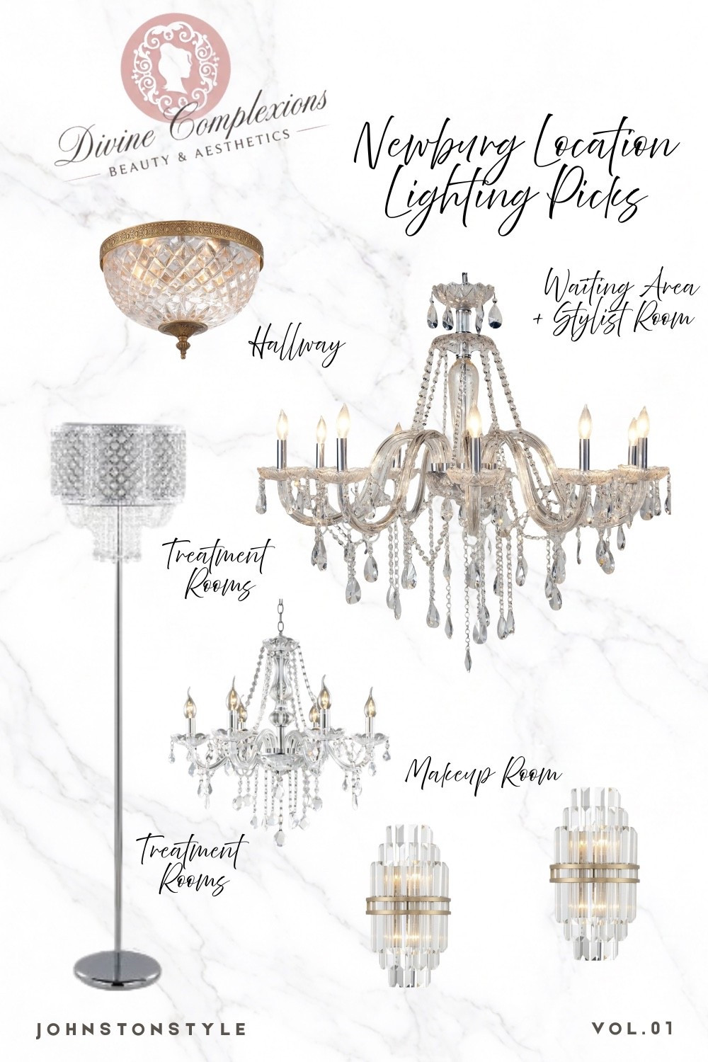 We've purchased lighting for the Spa! 🧖🏼‍♀️ We went with a very feminine aesthetic and added a touch of brass.

#LTKdayinmylife #LTKselfcare #LTKBeauty