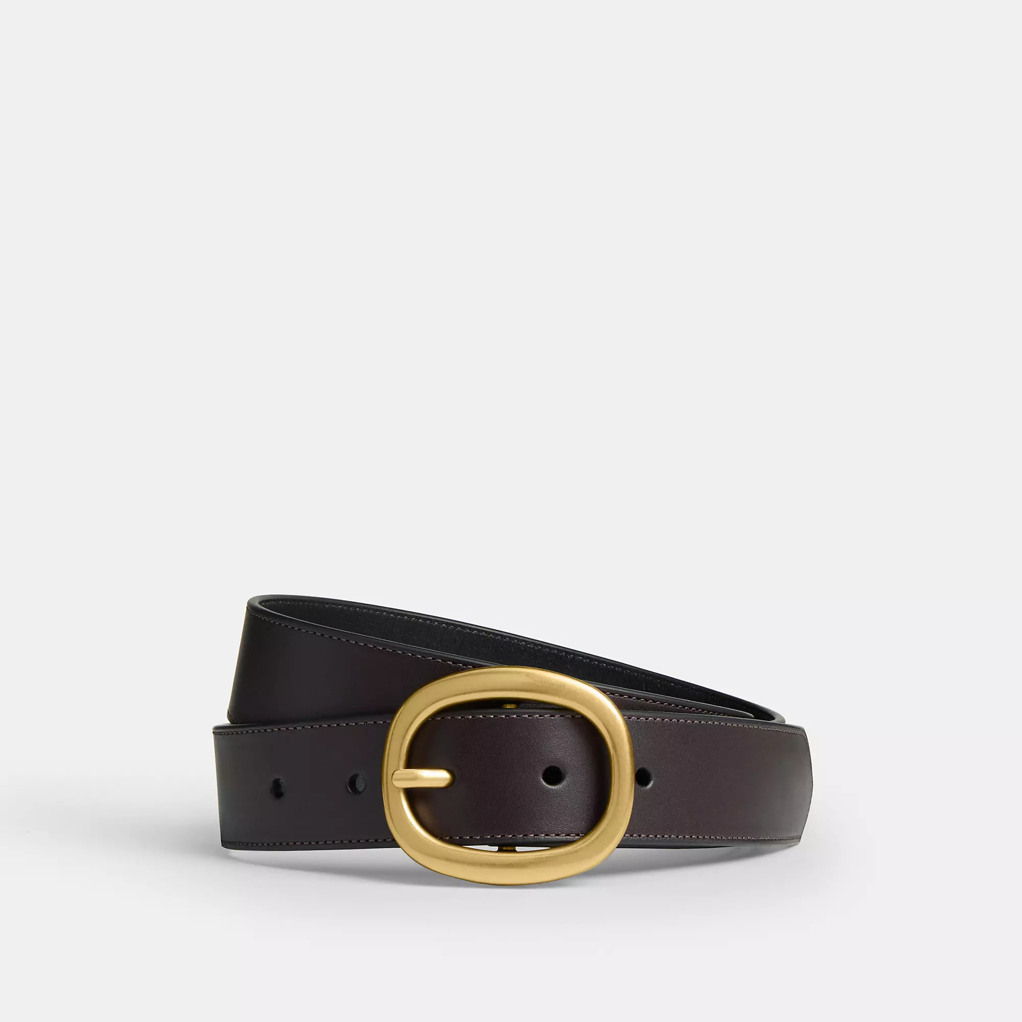 Oval Buckle Belt, 32mm | Coach (US)