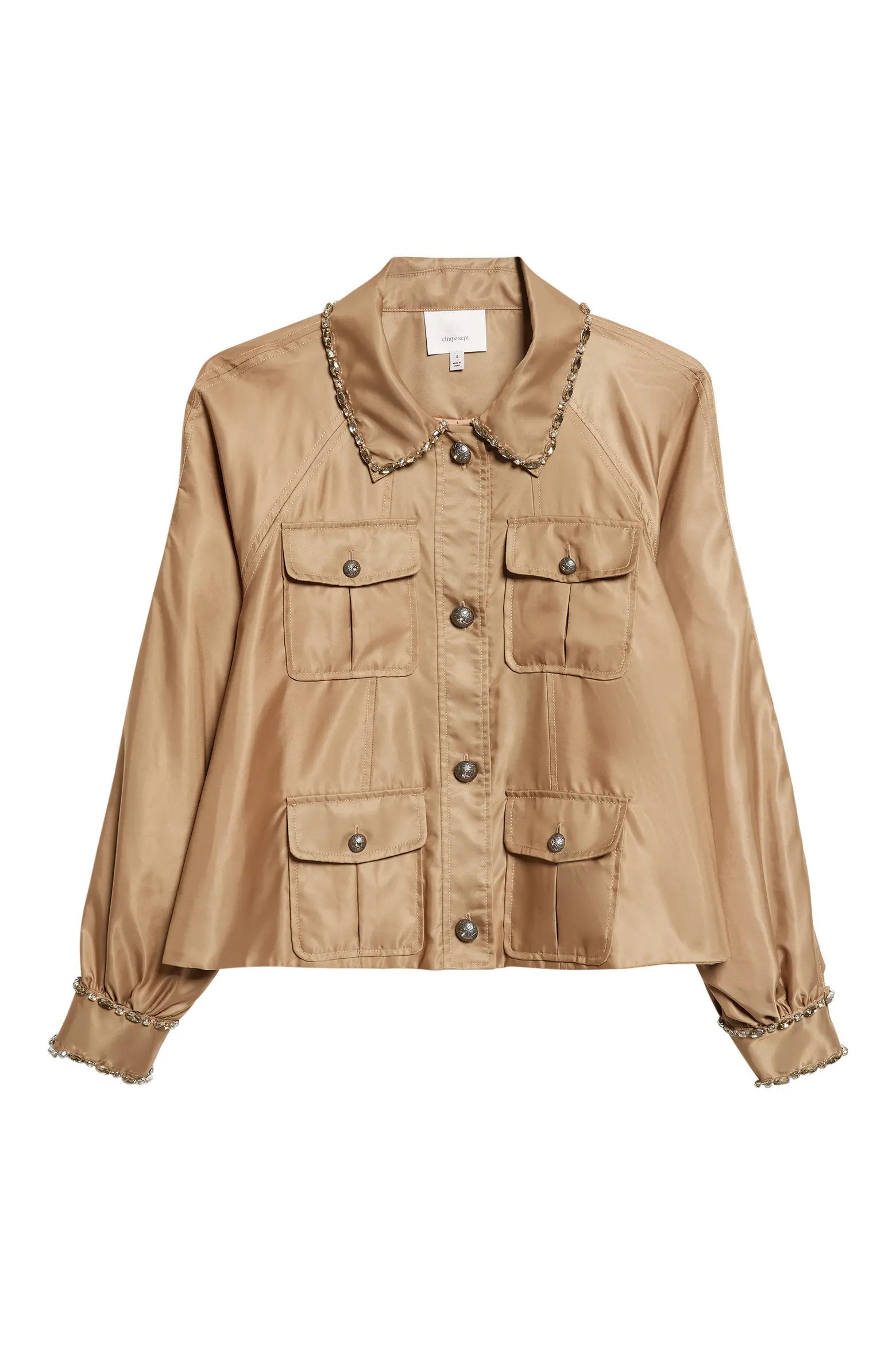 Cinq à Sept Adami Rhinestone Detail Jacket (Women) | Nordstrom | Nordstrom