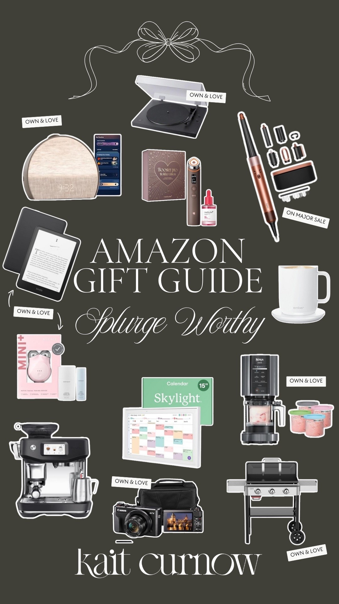 Amazon gift guide: splurge worthy edition 🤍🎄✨#LTKCyberWeek

#LTKHoliday #LTKGiftGuide #LTKFindsUnder100