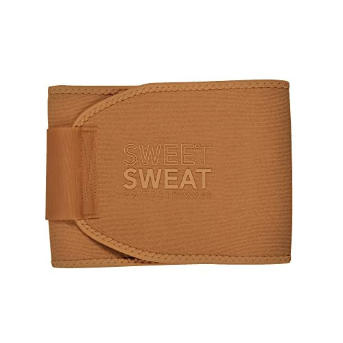 Sweet Sweat Toned Waist Trimmer for Women and Men | Premium Waist Trainer Belt to 'Tone' your Stomach Area (Clay, X-Large) | Amazon (US)