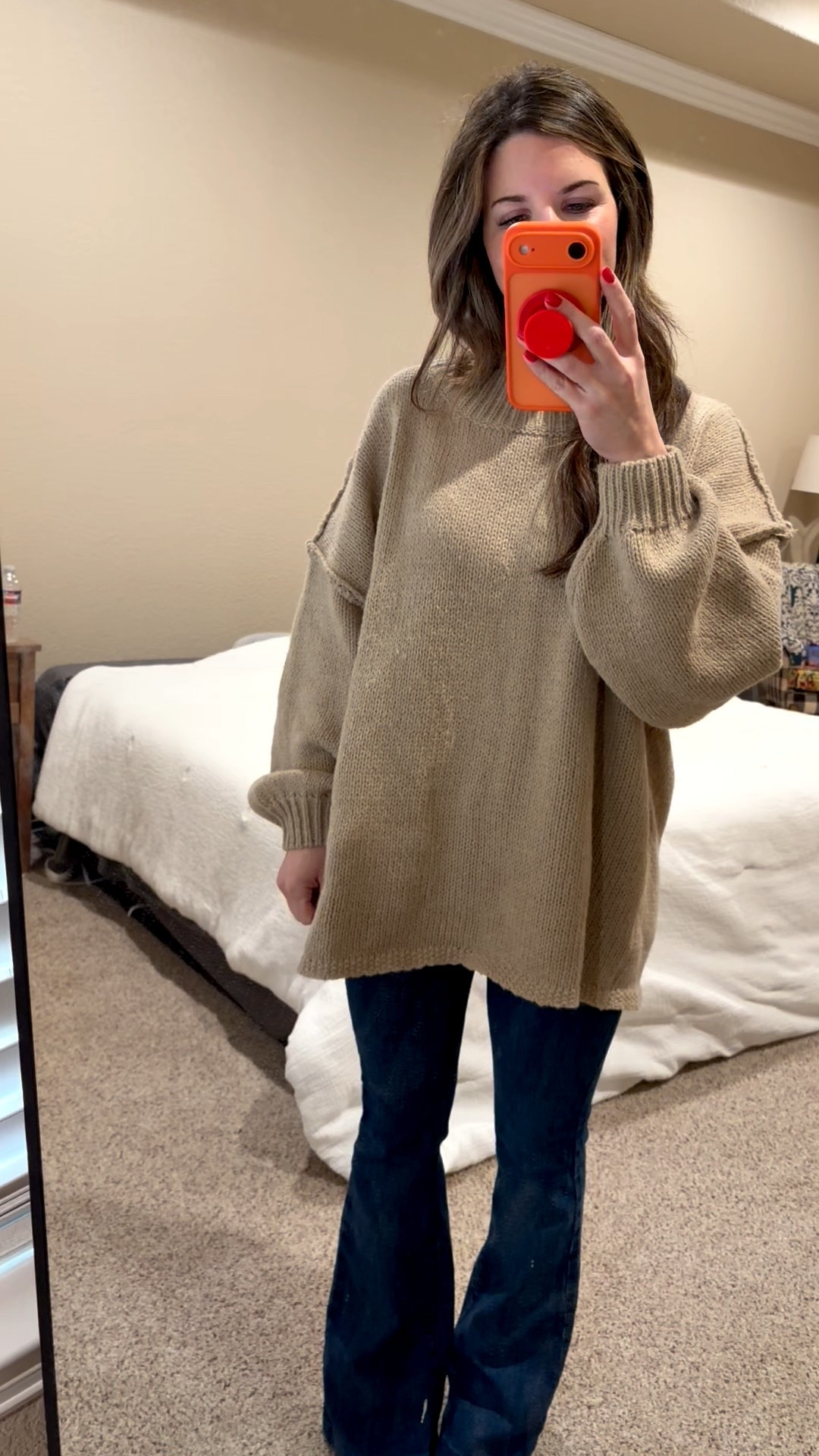 On sale!!! Such a good winter sweater staple. Wearing a medium! 



#LTKmomlife #LTKselfcare #LTKgrwm