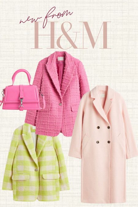H&M jacket. H&M blazer. Oversized blazer. Pink jacket. Work outfit  

#LTKunder50 #LTKworkwear #LTKunder100