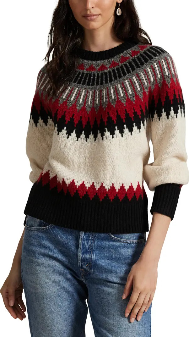 Fair Isle Wool & Cashmere Sweater | Nordstrom