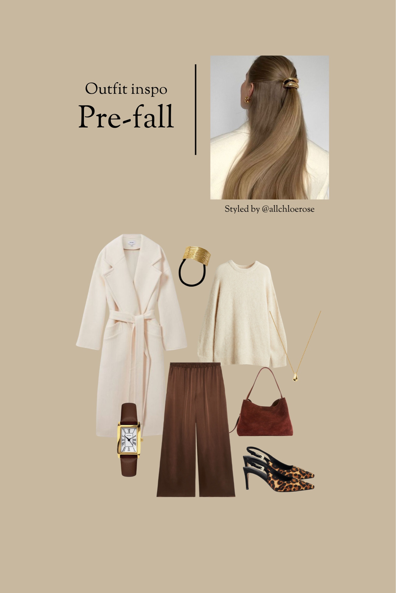 Pre Fall outfit inspo 🤎