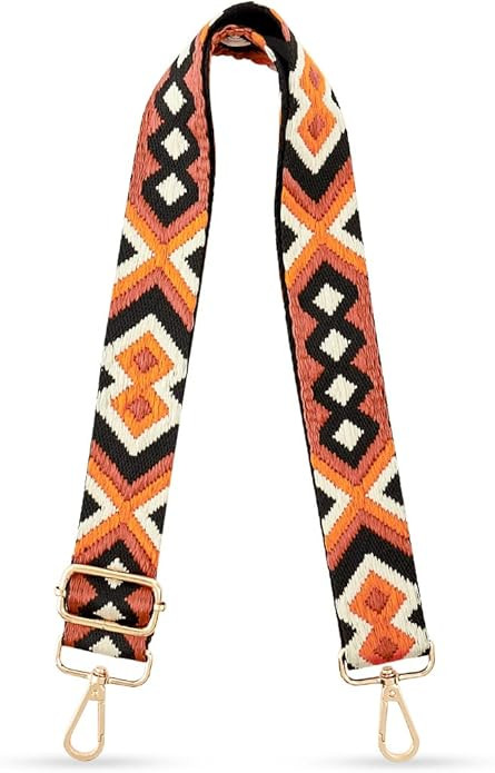 TANOSII Wide Purse Strap Adjustable Replacement Shoulder Crossbody Strap Handbag Strap | Amazon (US)