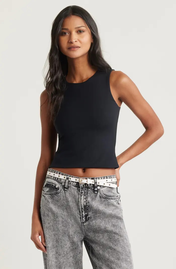 Smooth Edit Crewneck Tank | Nordstrom