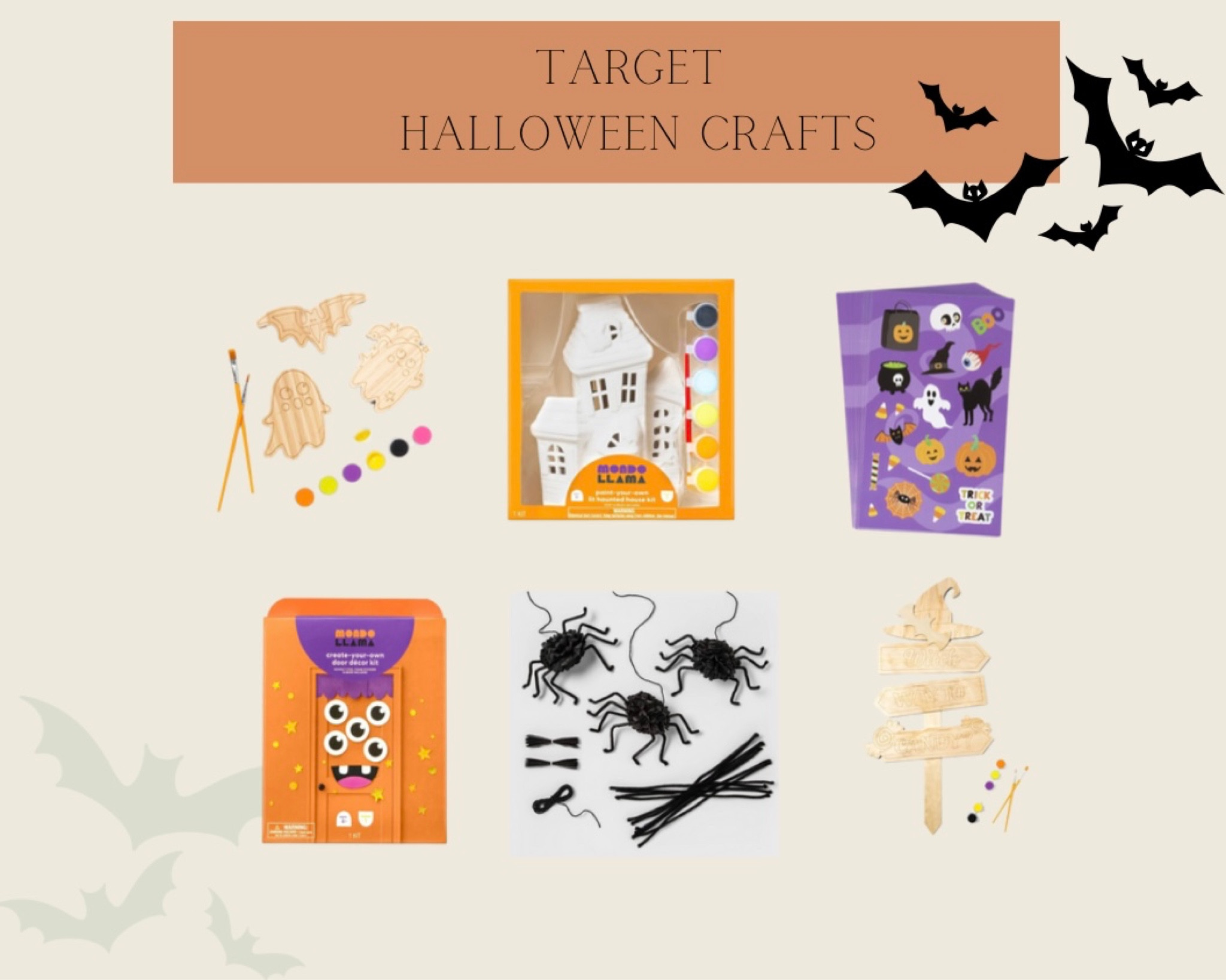 Target Halloween Crafts 🎨🎃

#halloween #halloweencrafts #halloweenactivities #targetfinds #crafts #autumncrafts #fallactivities #crafts 

#LTKHoliday #LTKHalloween #LTKhome